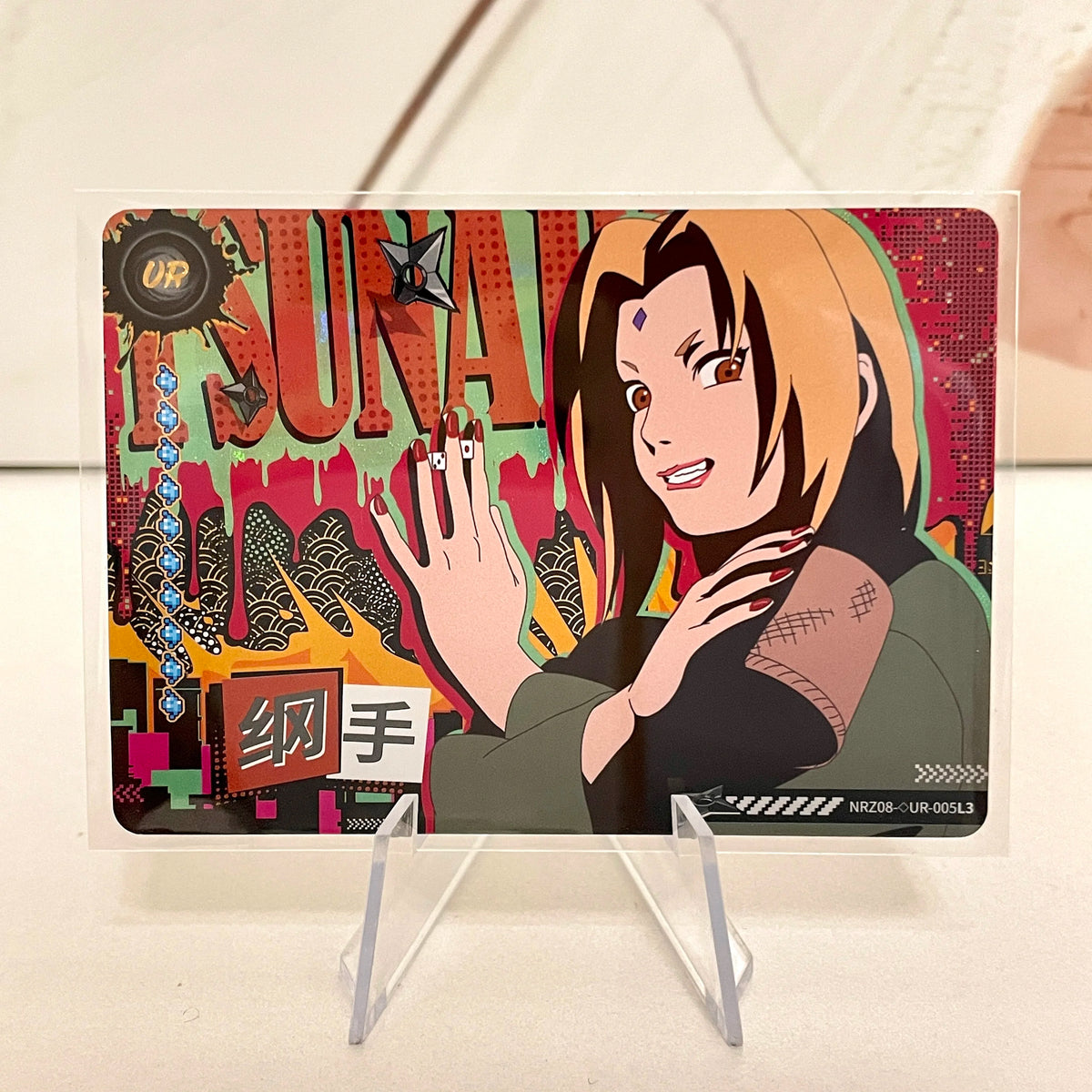Kayou Naruto New T4W8 T2W9 Anime Rare Card UR  No.01-10 Complete Set Single Card Uzumaki Anime Collection Card Kids Toy Gift