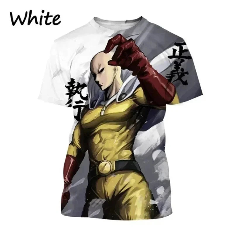 One Punch Man Saitama Oversized Tee