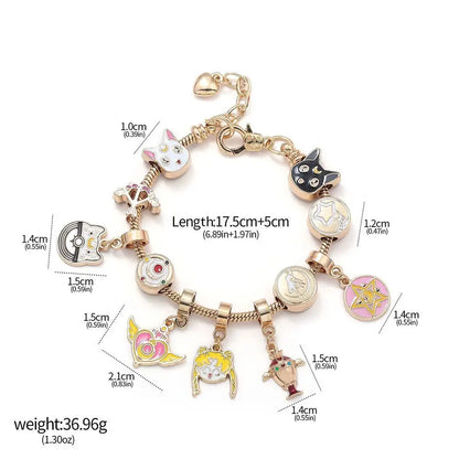 Sailor Moon Tsukino Usagi Enamel Keychain