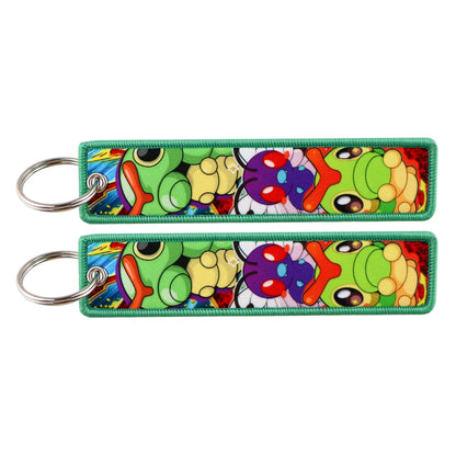 Anime Cute Animals Keyring