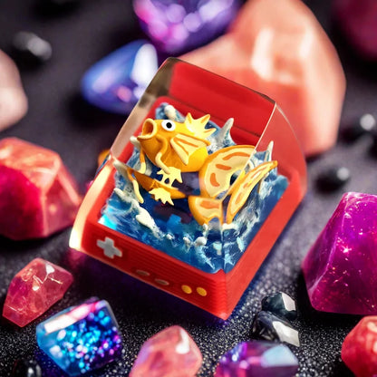 Pokemon Gengar Resin Keycaps