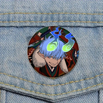 Blue Exorcist Okumura Rin Brooch Pins