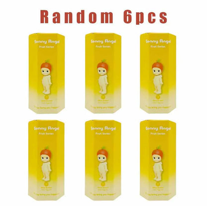 Cute Sonny Blind Box Toys Fruit Series Anime Mini Action Figure Cute Doll Desktop Ornaments Collectible Surprise Birthday Gift