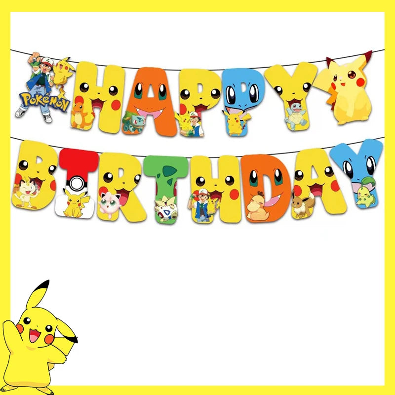 Pokemon Pikachu Party Decor