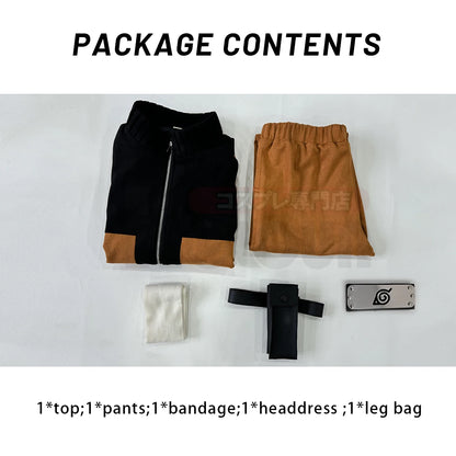 Uzumaki Naruto Cosplay Costume