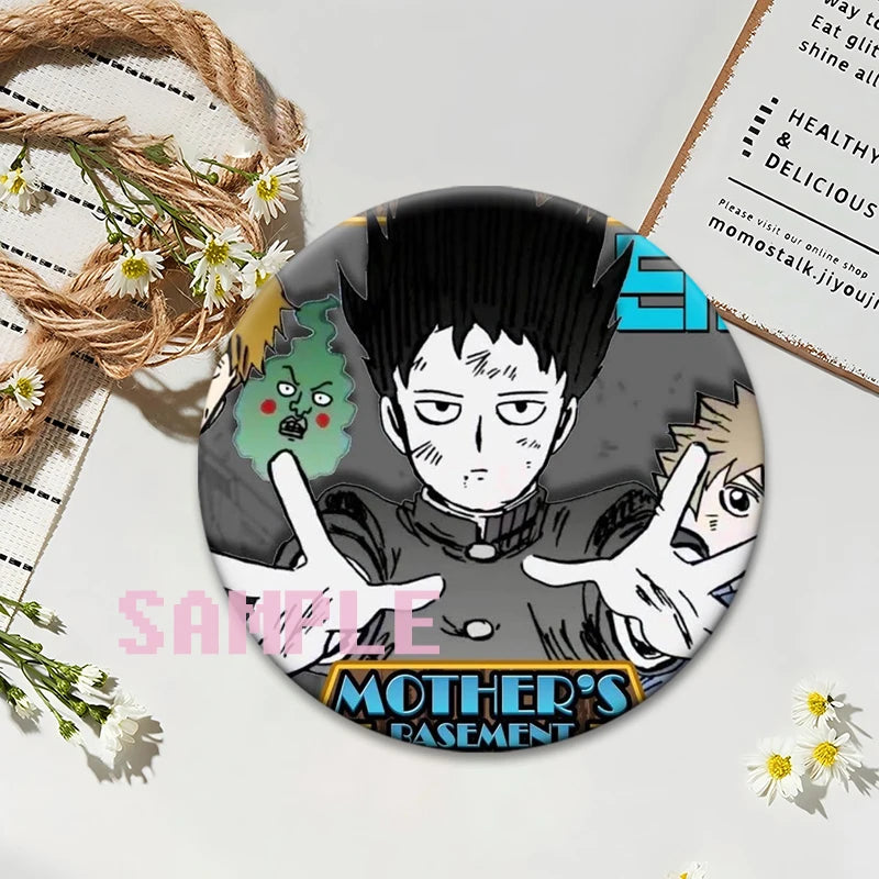 Mob Psycho 100 Shigeo Kageyama Button Pin