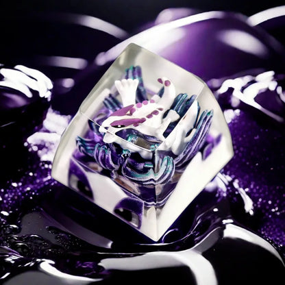 Pokemon Gengar Resin Keycaps