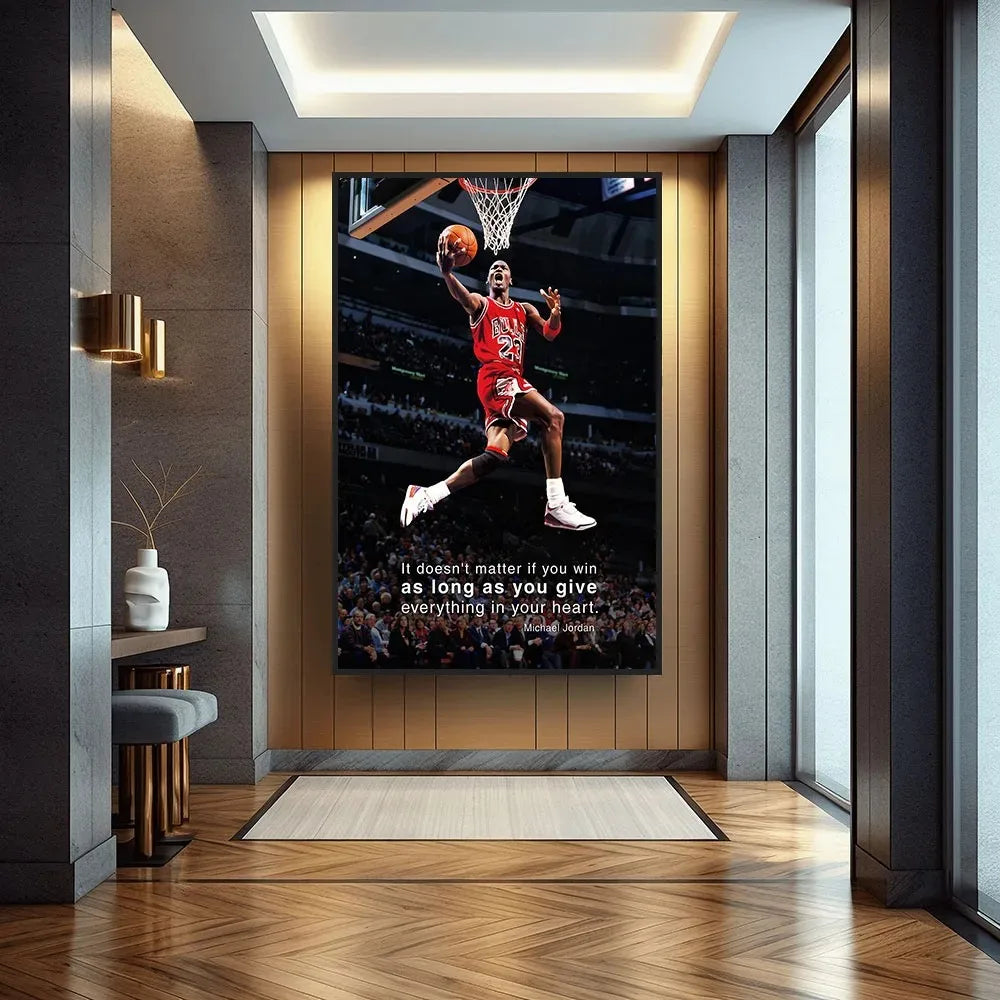 Jordan Kobe Canvas Print
