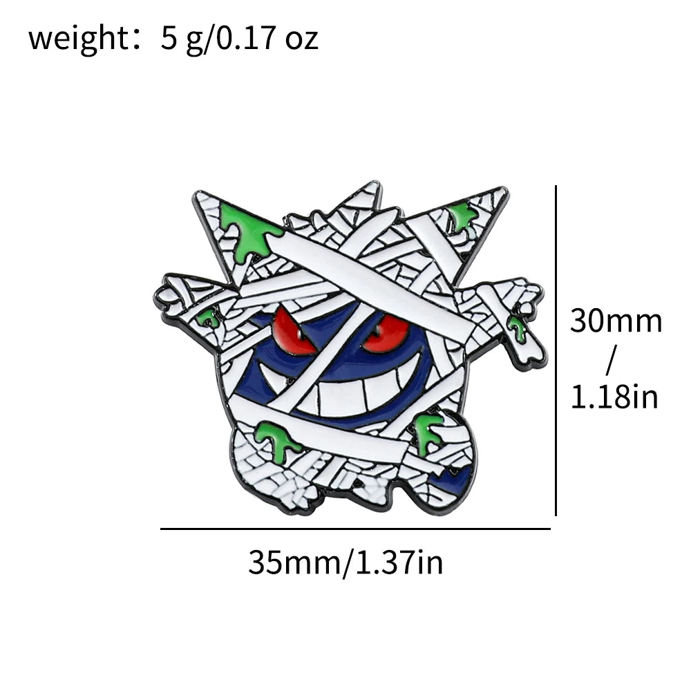 Pokemon Gengar Enamel Lapel Pin