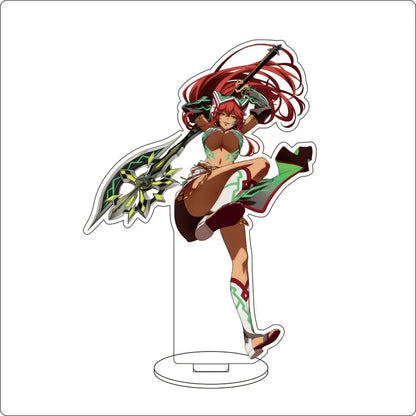 Anime Overlord Acrylic Stand Ornaments Ainz Ooal Gown Shalltear Bloodfallen albedo Cocytus Figure Stand Halloween Gifts