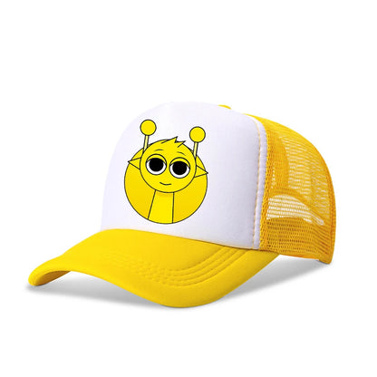 Sprunkis Cartoon Mesh Cap