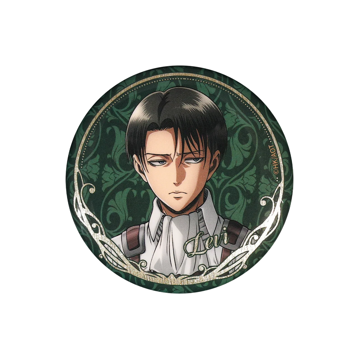 58mm Anime Attack on Titan Eren Jaeger Mikasa·Ackerman Sasha Braus Cosplay COSTUME Badge Pin SPTE Tinplate Brooch﻿ Prop Gilf