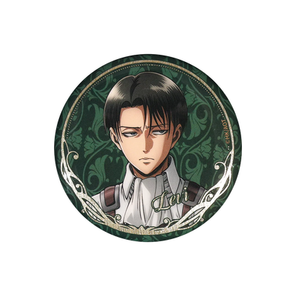 58mm Anime Attack on Titan Eren Jaeger Mikasa·Ackerman Sasha Braus Cosplay COSTUME Badge Pin SPTE Tinplate Brooch﻿ Prop Gilf