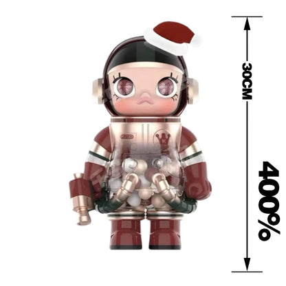POP MART Giant Space Molly 400% Series Limited Edition Anime Action Figure Decorative Ornament Collectible Christma Gift