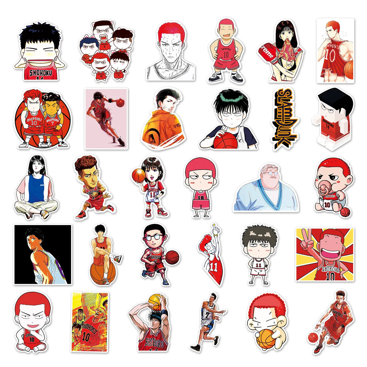 Slam Dunk Graffiti Sticker