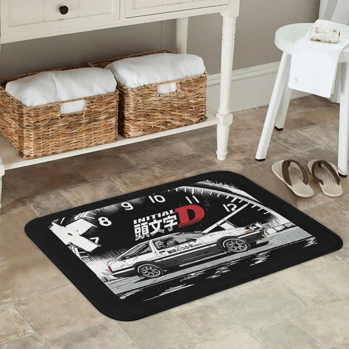 Initial D Car Doormat