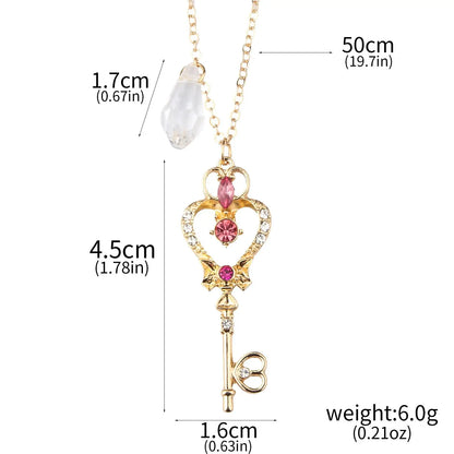 Sailor Moon Tsukino Usagi Enamel Keychain