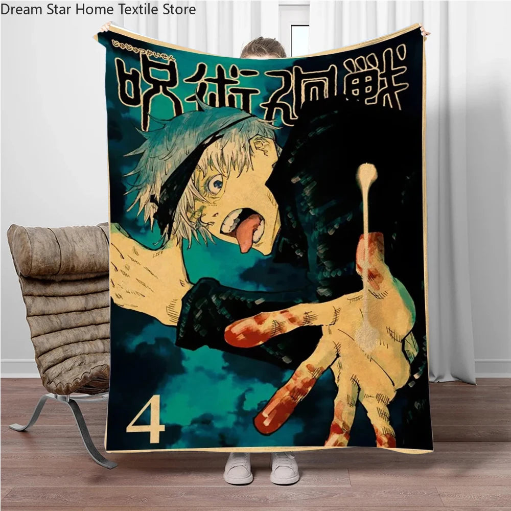 Jujutsu Kaisen Flannel Blanket