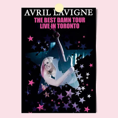 Avril Lavigne Waterproof Poster