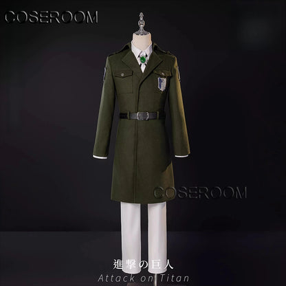 COSEROOM-R Attack on Titan Shingeki no Kyojin Survey Corps Team Cosplay Costume Halloween Party Role Play Outfit