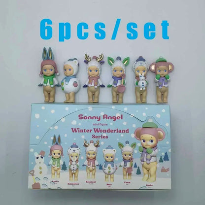 Mini Sonny Winter Wonderland Series Blind Box  Mini Anime Figures Ornaments Christmas Birthday Gift