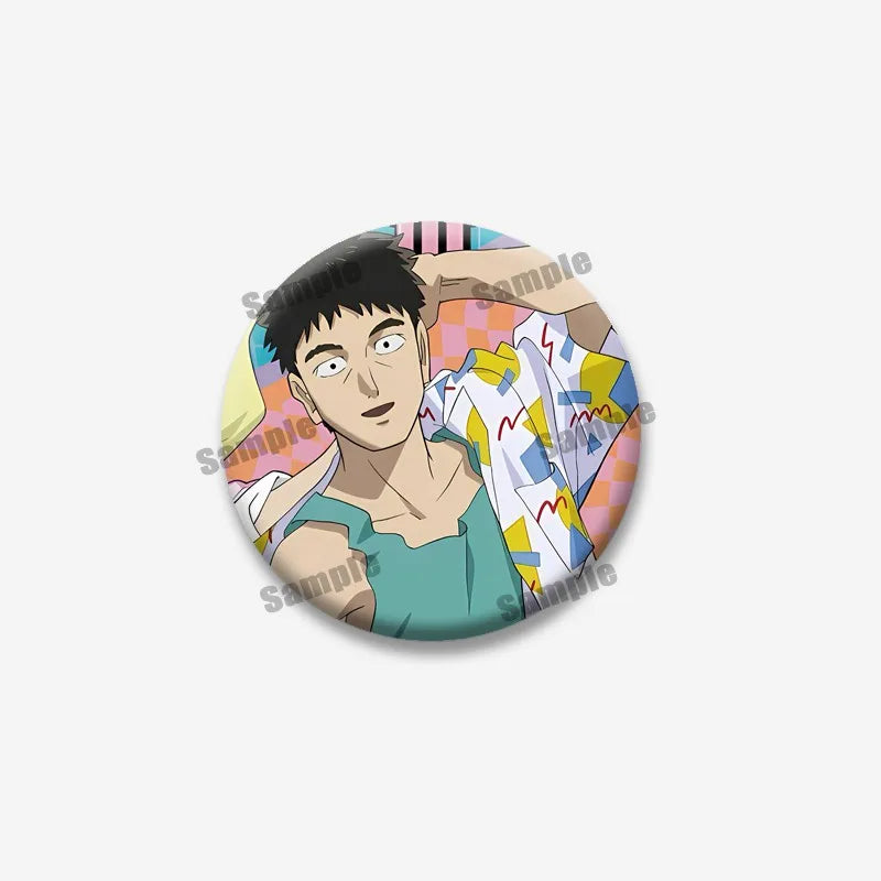 Mob Psycho 100 Shigeo Arataka Brooch
