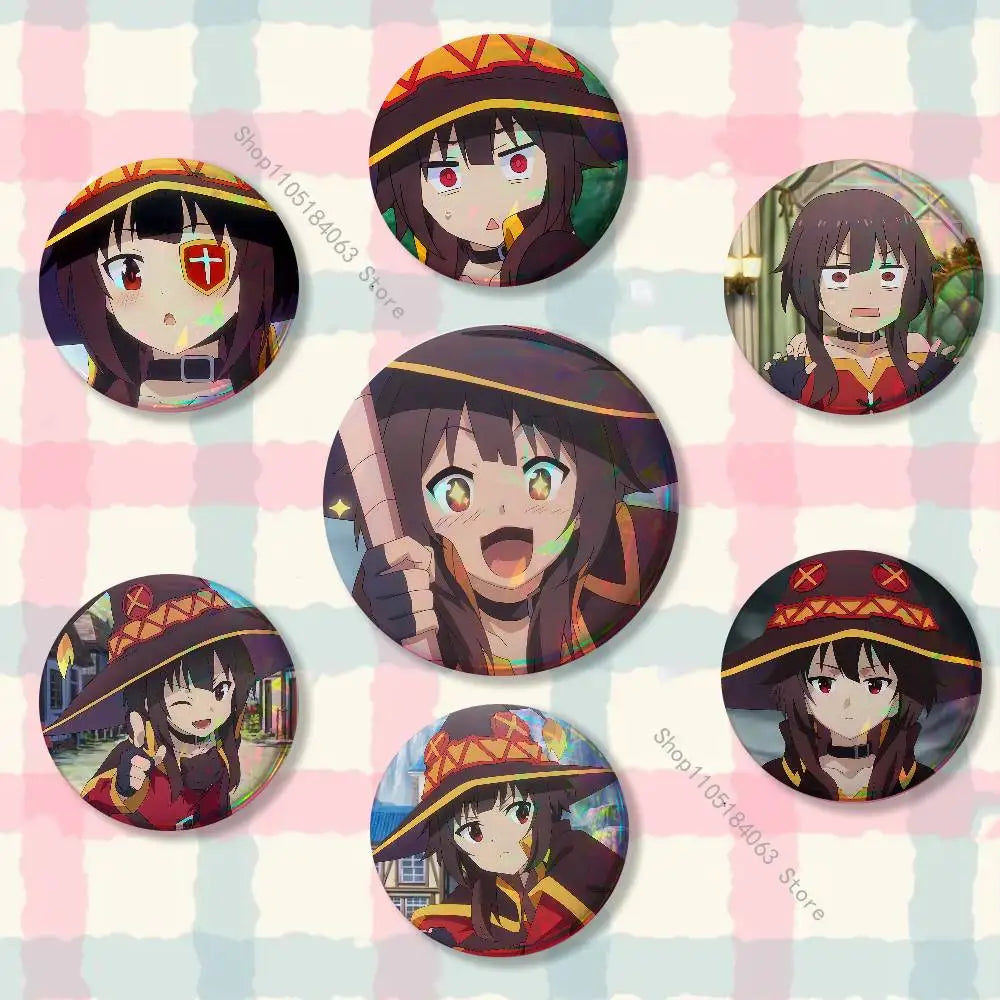KonoSuba Megumin Reflective Pin