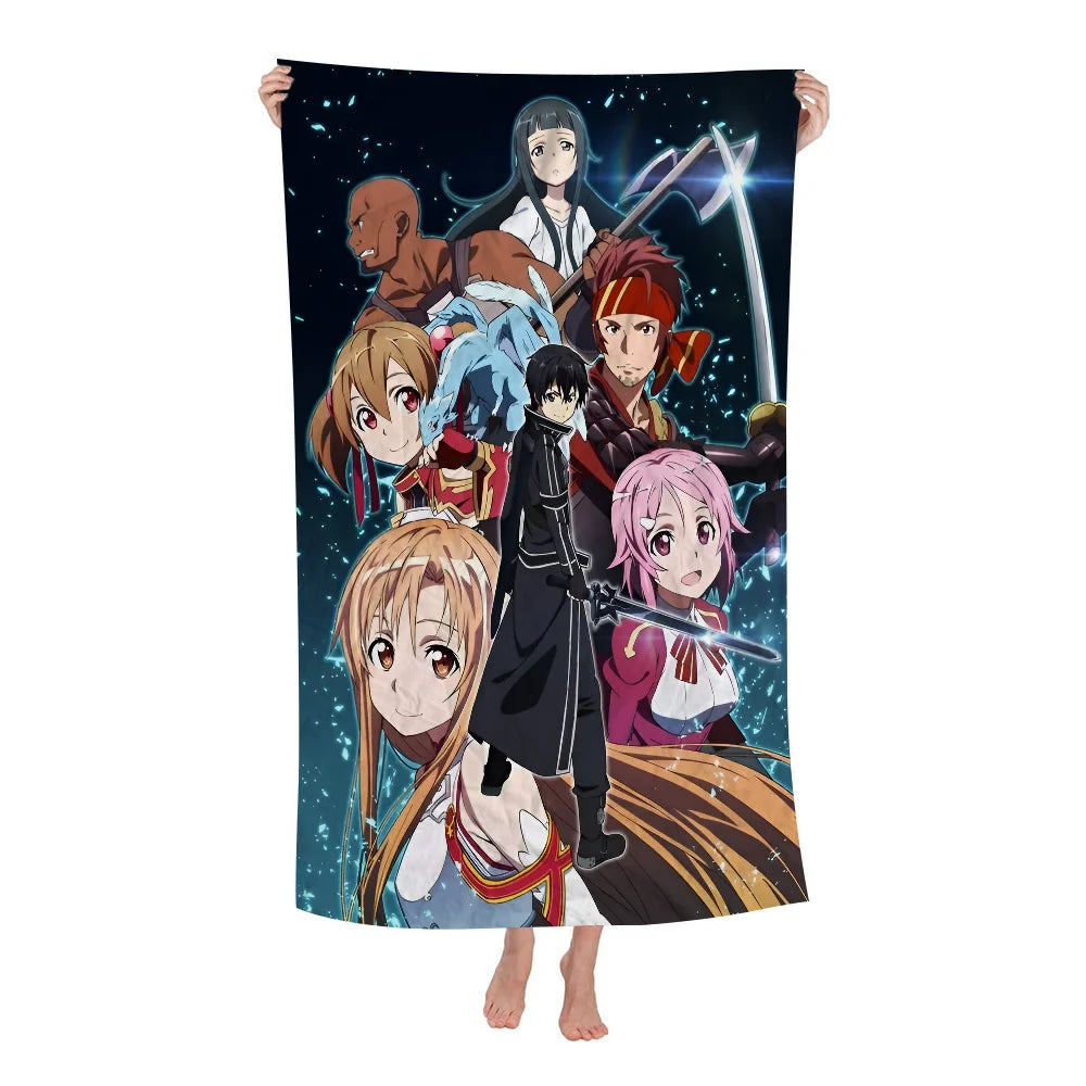 Sword Art Online Asuna Bath Towel