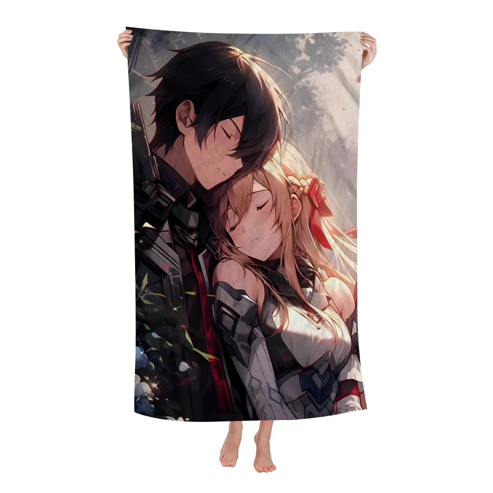 Sword Art Online Asuna Bath Towel
