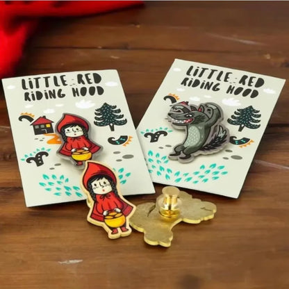 Custom Enamel Pins Personalized Metal Lapel Metal Badge Hard Soft Enamel Pin Wholesale Cute Anime Craft Brooch MOQ 100PCS