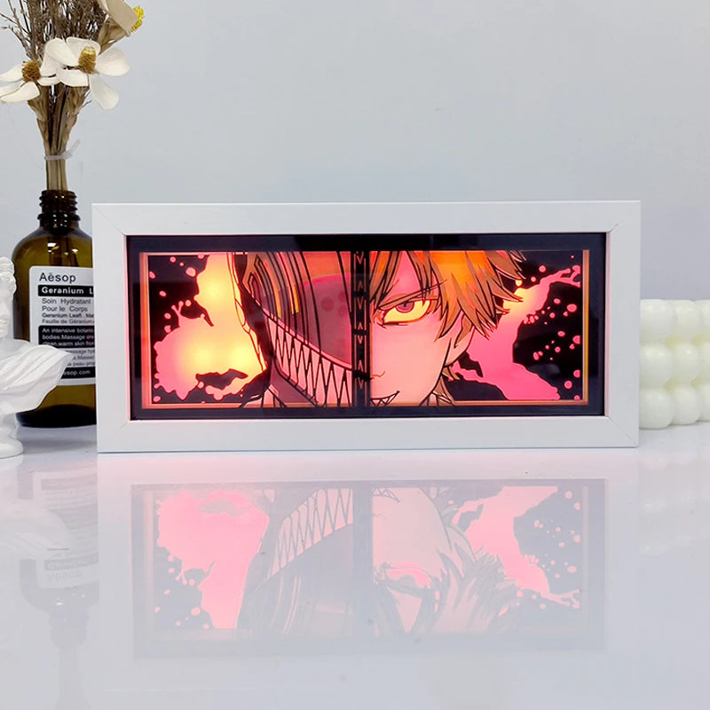 One Piece Zoro Shadow Box