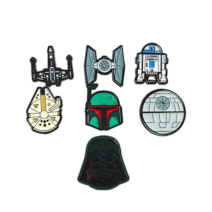Star Wars Brooch Set