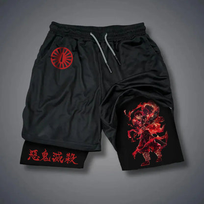 Demon Slayer Tanjiro Gym Shorts