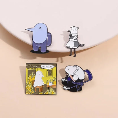 Goodnight Punpun Enamel Pin