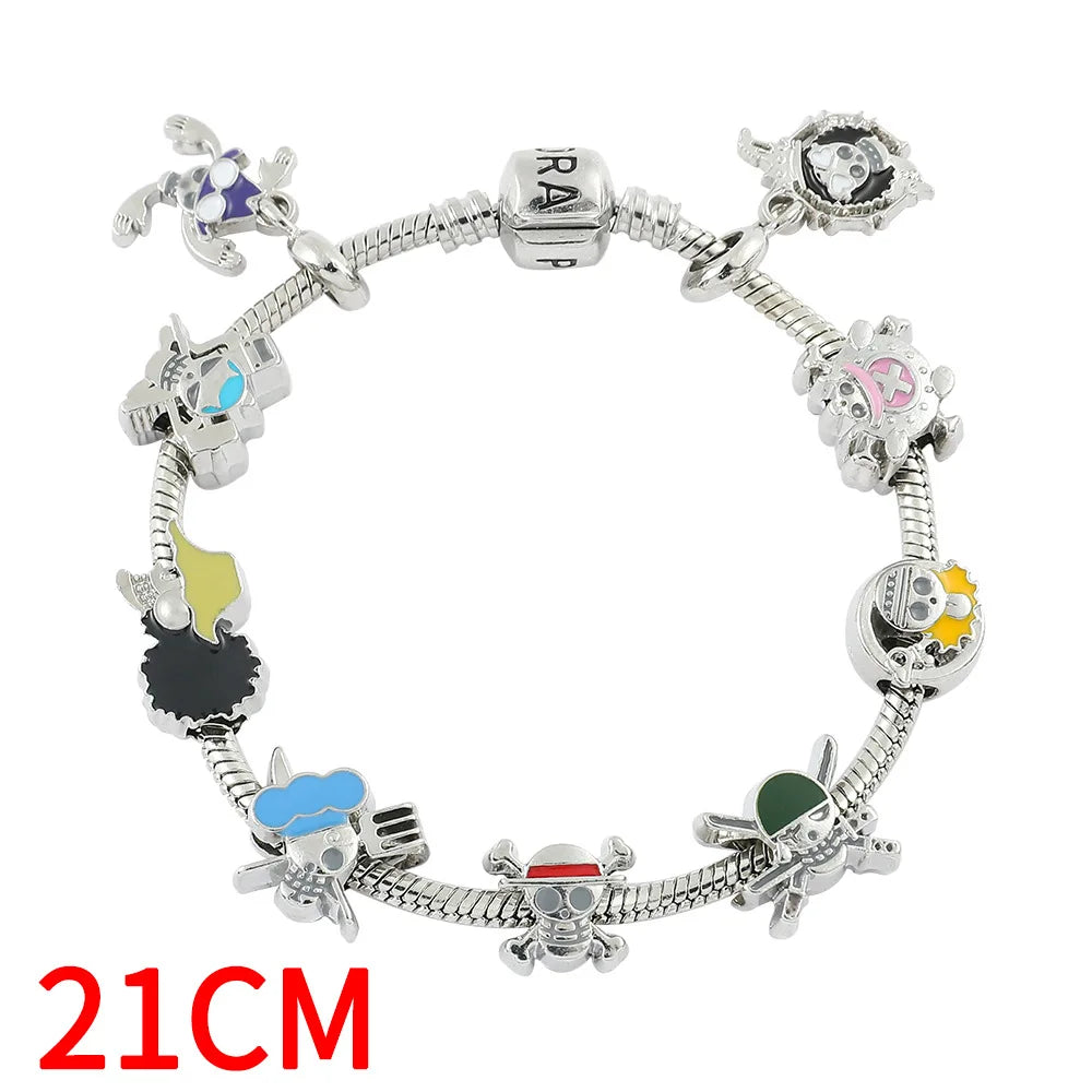 One Piece Luffy Charm Bracelet
