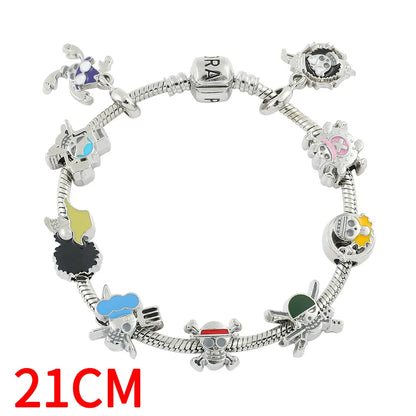 One Piece Luffy Charm Bracelet