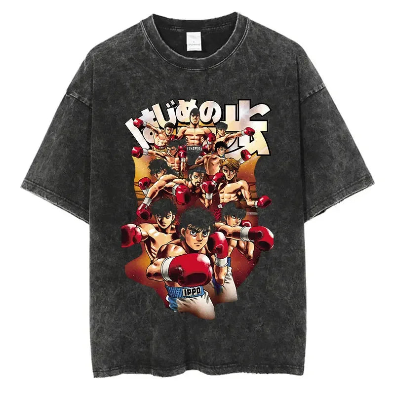 Hajime No Ippo Kamogawa Oversized T-Shirt