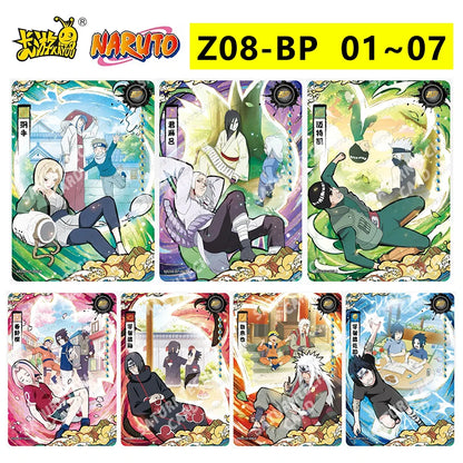 Kayou Naruto Card Set AR CR MR UR PTR SSR SR R T2W9 T4W8 Full Series Uzumaki Sasuke Hinata Uchiha Anime Collection Cards Toy Gif