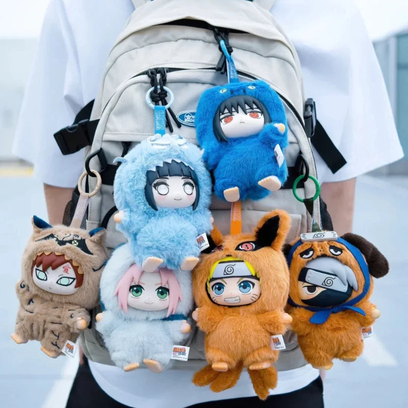 New EAKI Naruto Blind Box Shippuden Party Series Uzumaki Stuffed Shippuden Original Plush Figure Ornament Toy Collection Gift