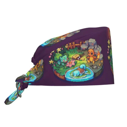 Pokemon Squirtle Scrub Hat