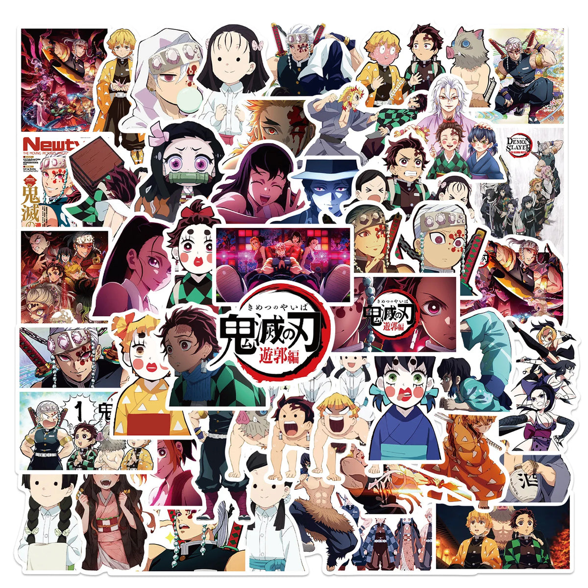 Demon Slayer Character Stickers