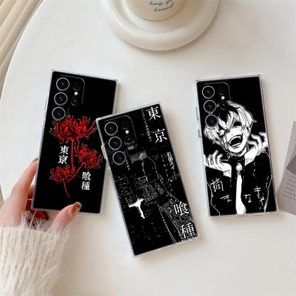 Tokyo Ghoul Kaneki Clear Phone Case