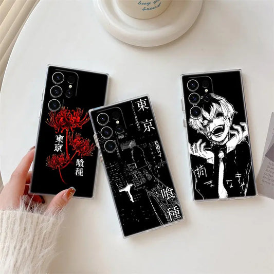 Tokyo Ghoul Kaneki Clear Phone Case