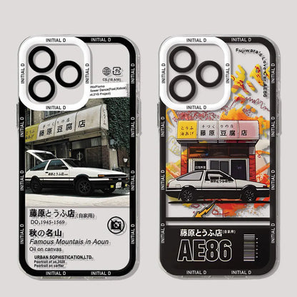 Initial D AE86 Phone Case