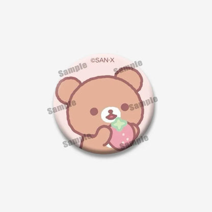 Rilakkuma Bear Badge Pin