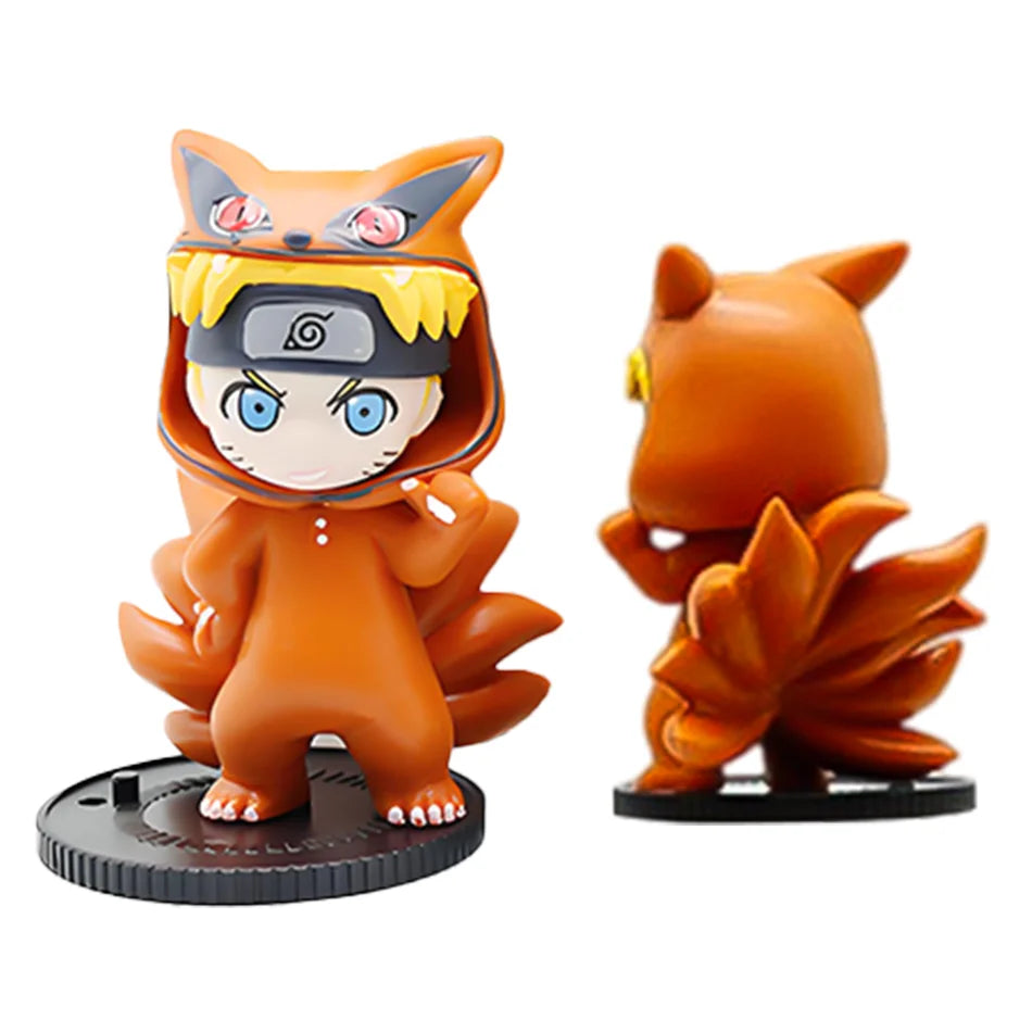 Hot Naruto Blind Box Figures Model Ornament Anime Uchiha Sasuke Sakura Cosplay Action Figurine Model Toys Decorations Gifts