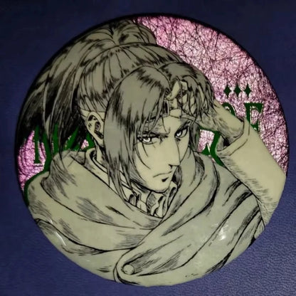 "Attack on Titan" peripheral doujin Valley "Levi Allen Mikasa Hanji" Bar badge self-made brooch Accessorie Pin