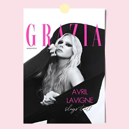 Avril Lavigne Waterproof Poster