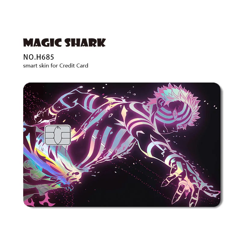 Demon Slayer Shinny Holographic Card Skin