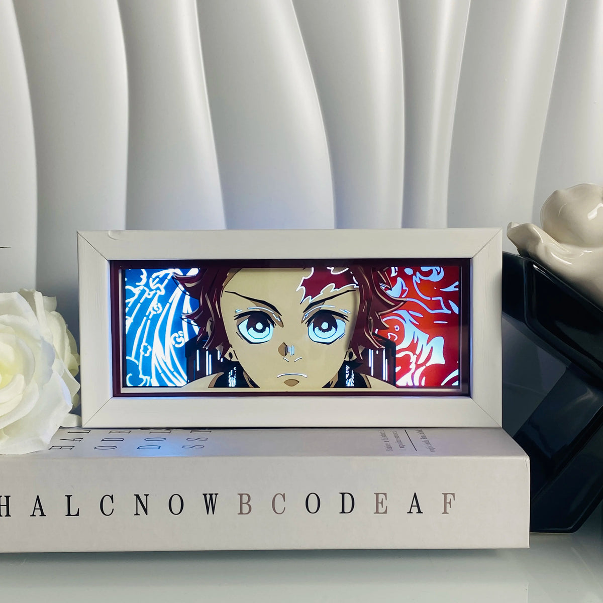 Anime Eyes Shadow Box Lamp